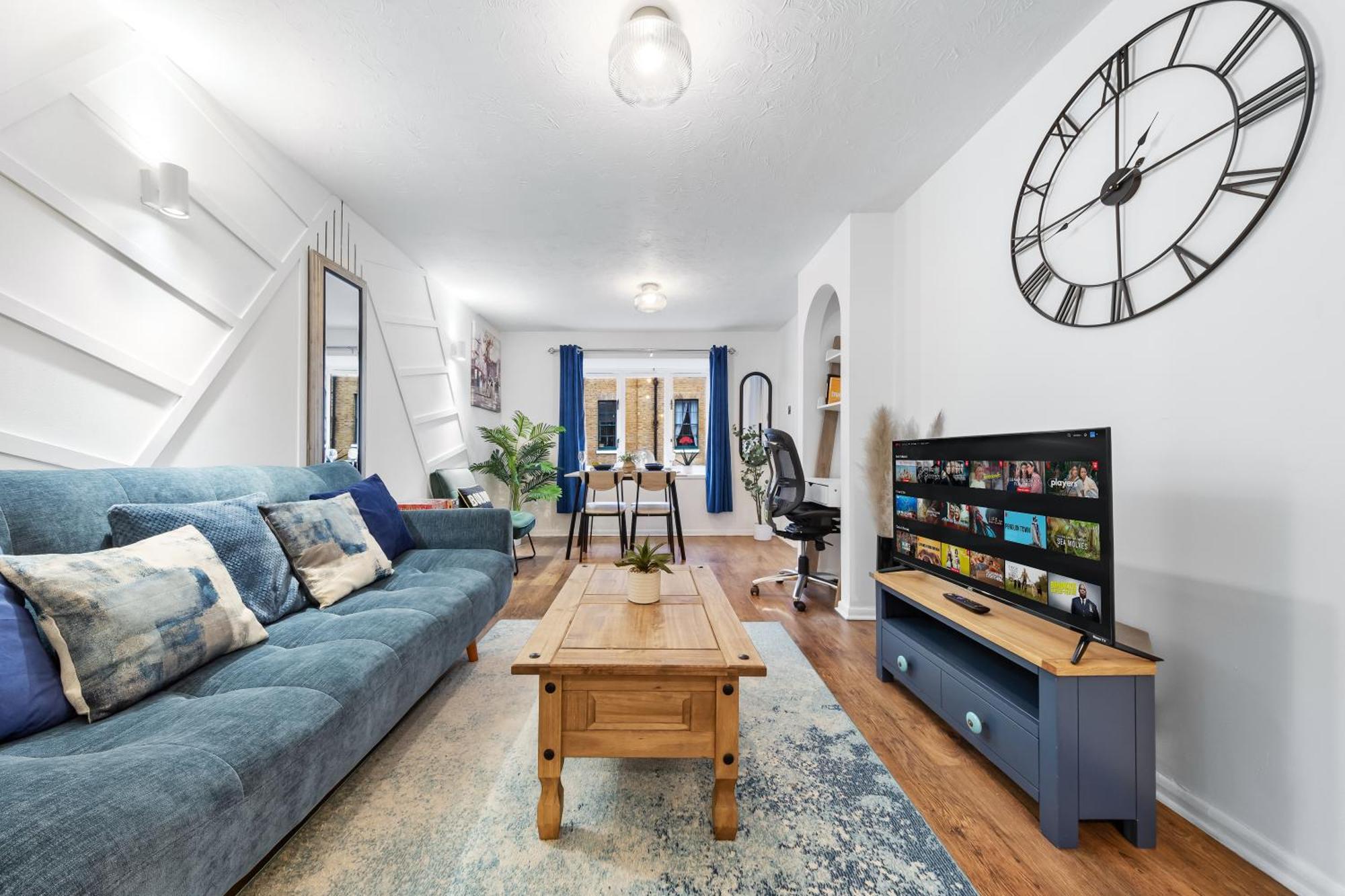 Quirky Canary 2Bed, Free Parking, Smart Tv & Games London Exterior photo