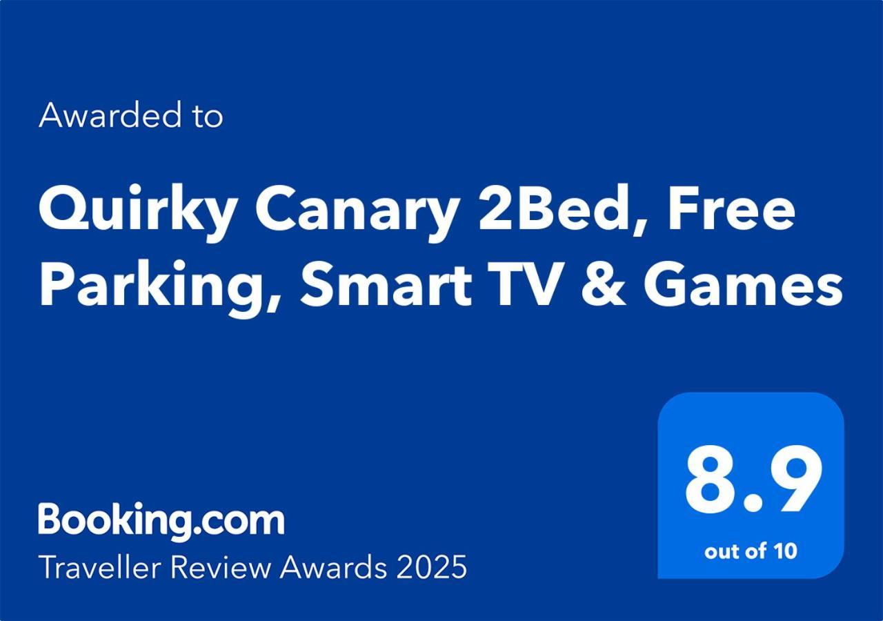 Quirky Canary 2Bed, Free Parking, Smart Tv & Games London Exterior photo